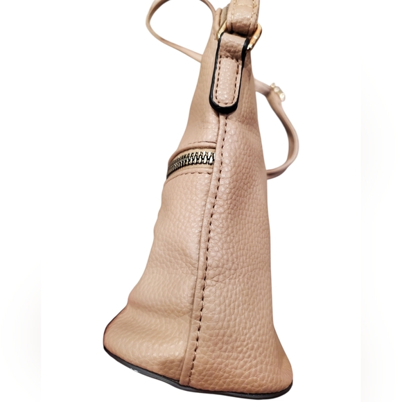 Beige Tassel Crossbody Bag - Picture 7 of 12